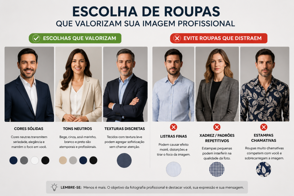 roupas que valorizam a imagem profissional
